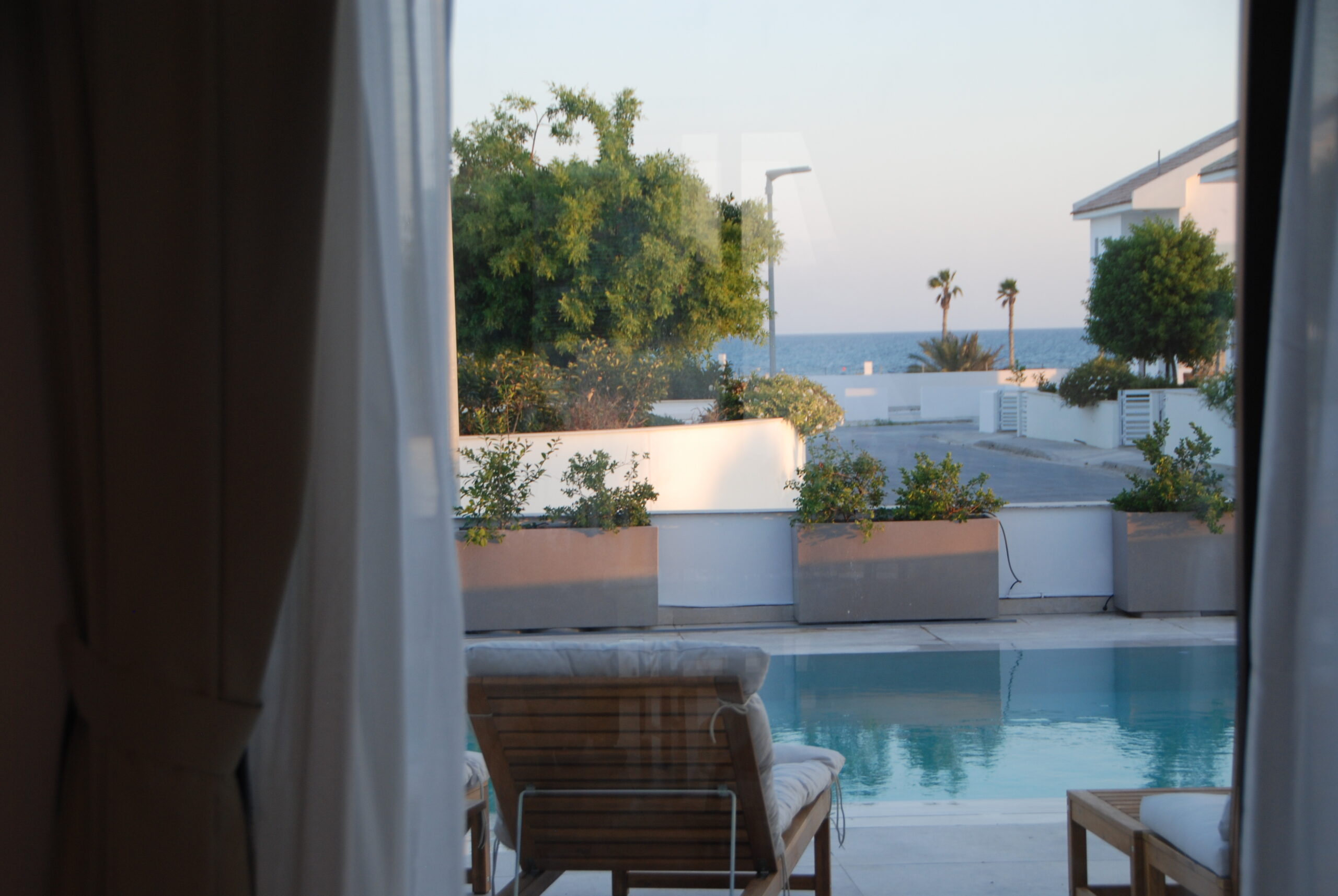 Sea and pool view from Villa Kokona